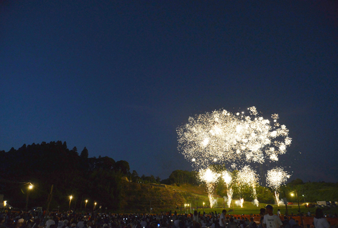 お祭り・イベント：長南町大花火大会